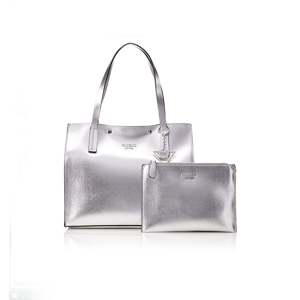 Guess dámská stříbrná kabelka Kinley - T/U (SIL)
